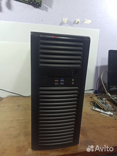 Корпус Supermicro CSE-732I-500B E-ATX 500 Вт