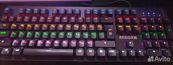 Механическая клавиатура defender reborn