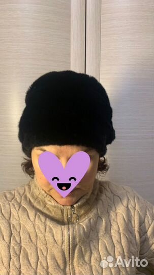 Шапка норковая женская