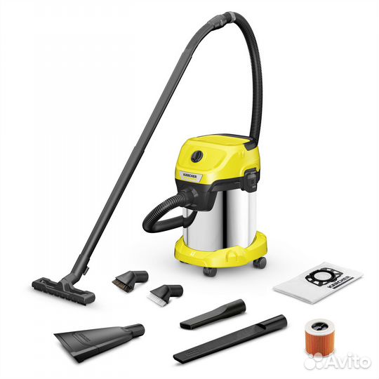 Хозяйственный пылесос Karcher WD 3 S V-17/6/20 Car