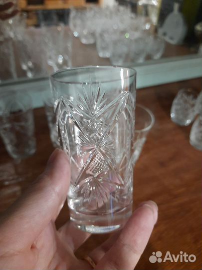 Фужеры хрустальные СССР