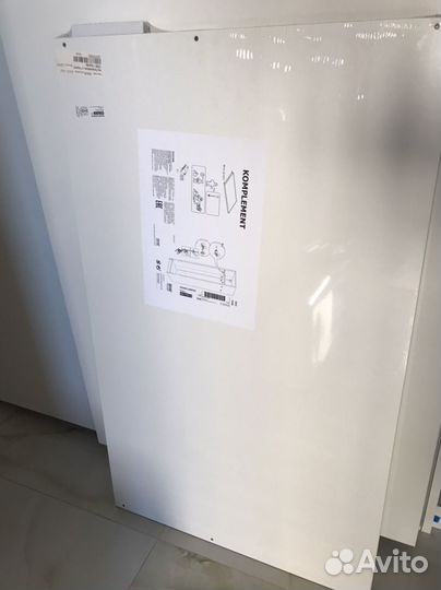 Полка Икеа Комплимент белая