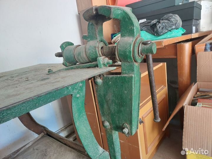 Тиски слесарные бу