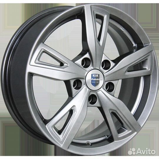 R16 5x114,3 6,5J ET40 D67,1 К&К Фишт (кс690) Дарк