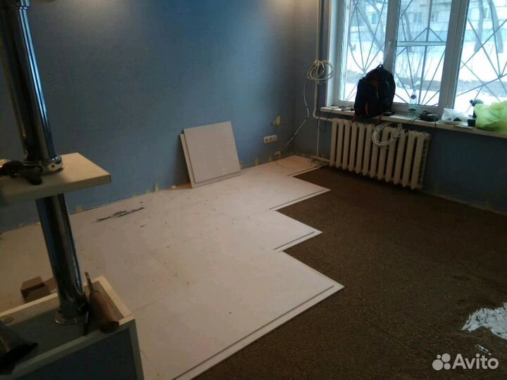 Суперпол Кнауф сухая стяжка за 1 день