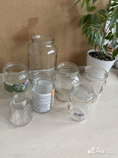 Банки стеклянные бесплатно