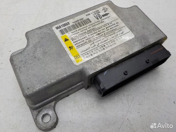 Блок управления подушками безопасности на Opel Ant