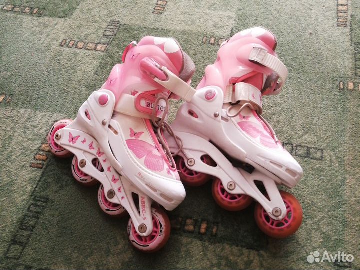 Роликовые коньки раздвижные р. 31-34