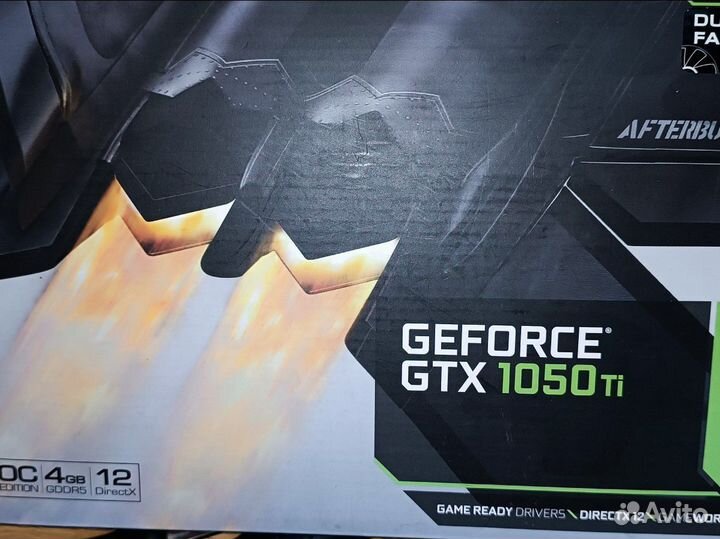 Видеокарта gtx 1050 ti 4gb msi