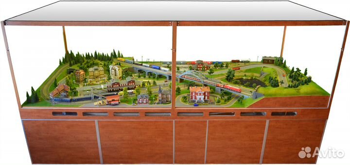 Макет железной дороги с цифровым управлением