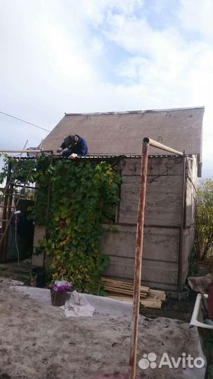 Продам сад и сруб бани 3х5