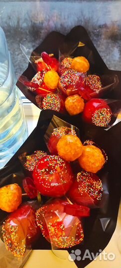 Яблоки в карамели