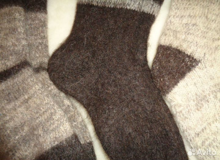 Новые Носки из натуральной шерсти, размеры 37-47