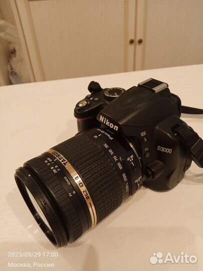 Зеркальный фотоаппарат Nikon D-3000