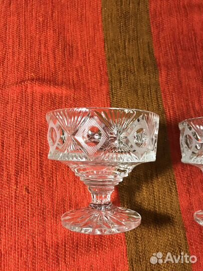 Вазы-креманки СССР 2 штуки