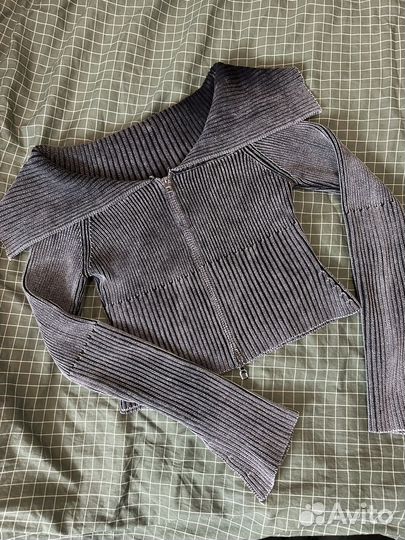 Кроп топ в рубчик y2k Jaded London