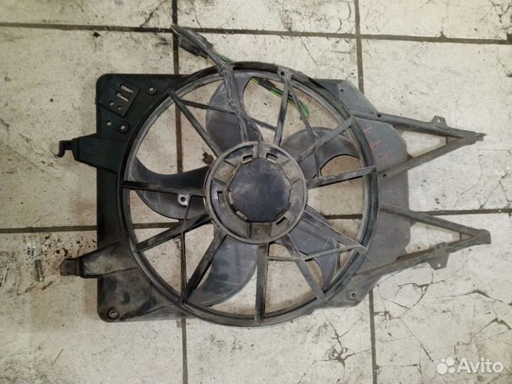 Вентилятор охлаждения ford focus 1