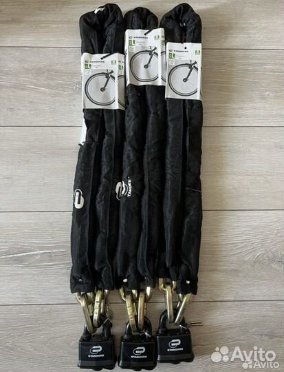 Противоугонная цепь с замком