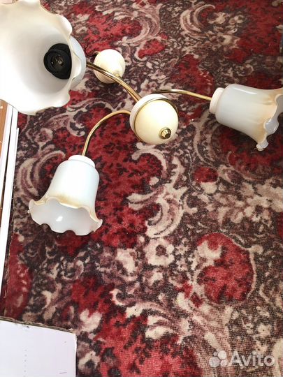 Люстра потолочная подвесная бу