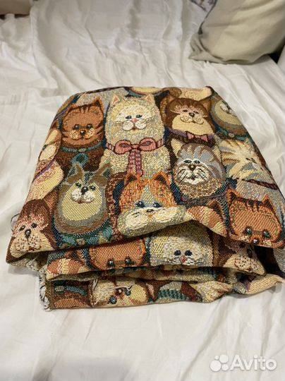 Отрез ткани гобелен плащевка костюмная