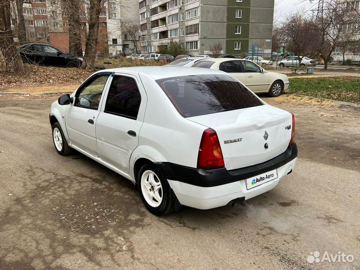 Renault Logan 1.4 МТ, 2007, 190 000 км