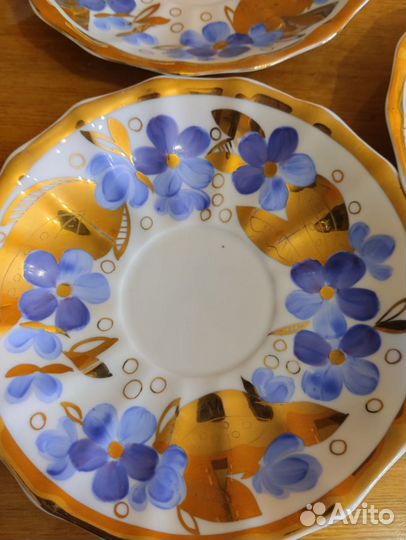 Чайный сервиз вербилки СССР