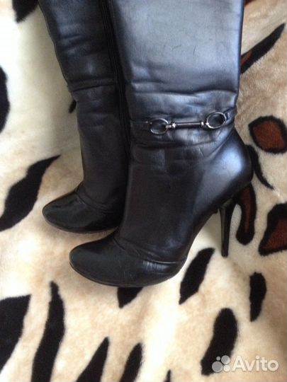 Сапоги Натуральная кожа