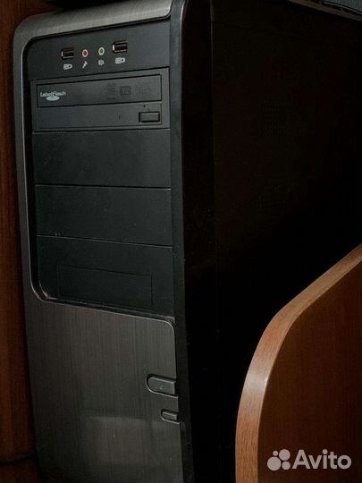 Монитор Benq, пк с системным блоком