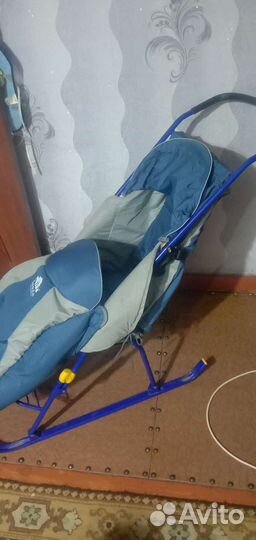 Коляска санки