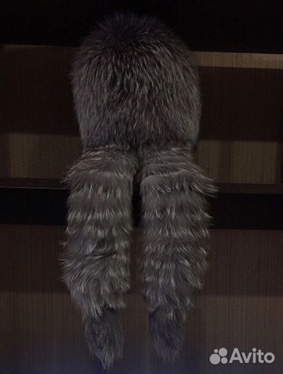 Шапка чернобурка натуральная