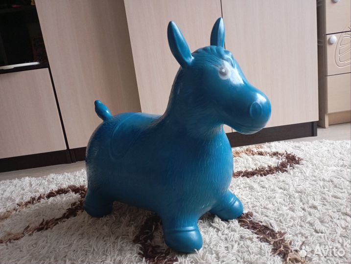 Ослик прыгун резиновый