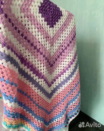 Детский плед ручной работы