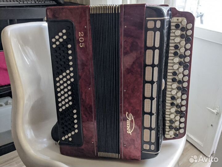 Баян этюд 205