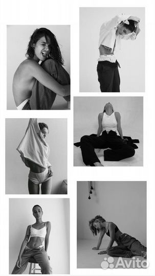 Модельное портфолио, снэп, полароиды