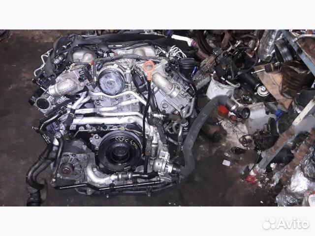 Двигатель к Audi Q7, 2012 г. 4.2 л, дизель