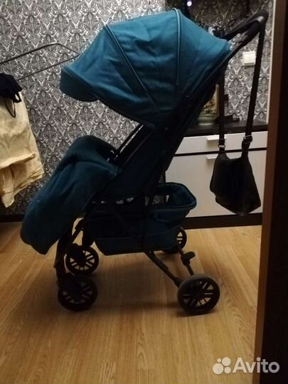 Прогулочная коляска corol s9 Бирюзовая