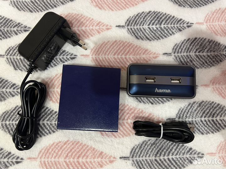 Сетевой разветвитель + USB-hub