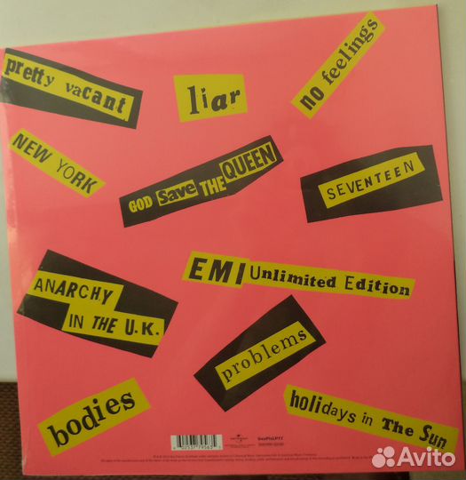 LP: Sex Pistols – Spunk (Pink) / Never Mind The Bo