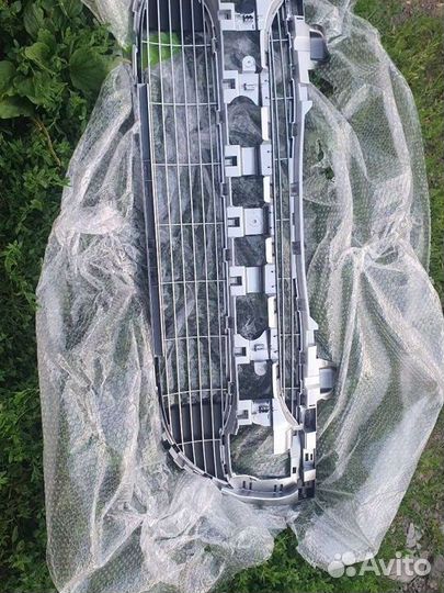 Решётка бампера радиатора пежо 308 7414vh