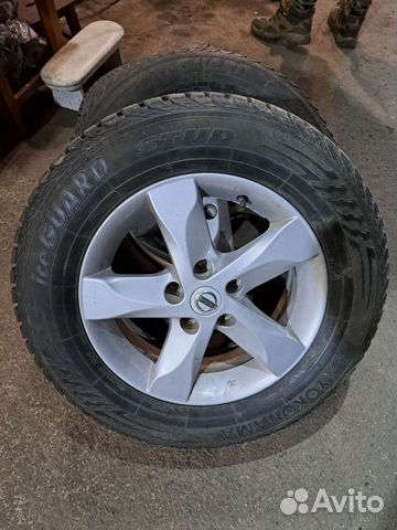 Зимний комплект оригинальных колес nissan qashqai