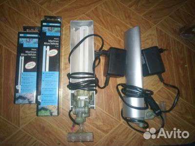 Аквариумный светильник, лампы Т5, 2*28 вт