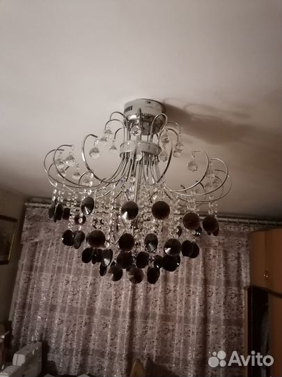 Люстра хрустальная