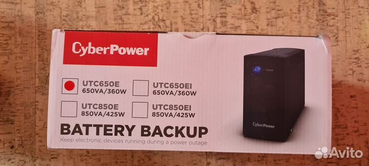 Источник бесперебойного питания utc650e cyberpower