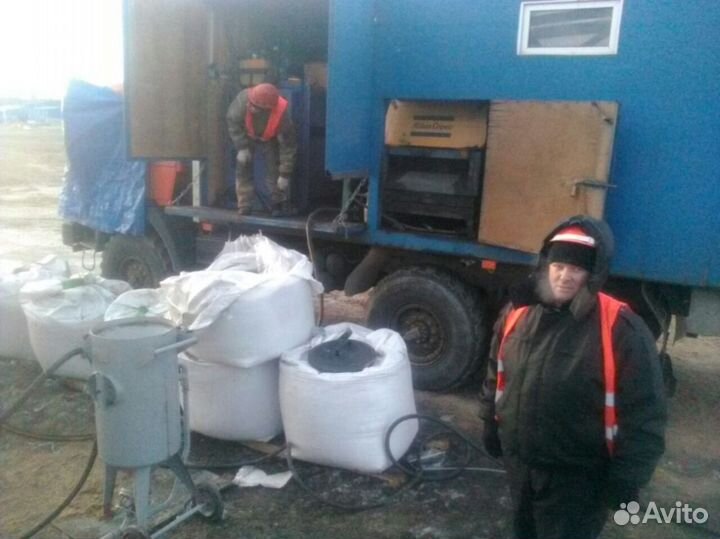 Аренда пескоструйного аппарата с компрессором