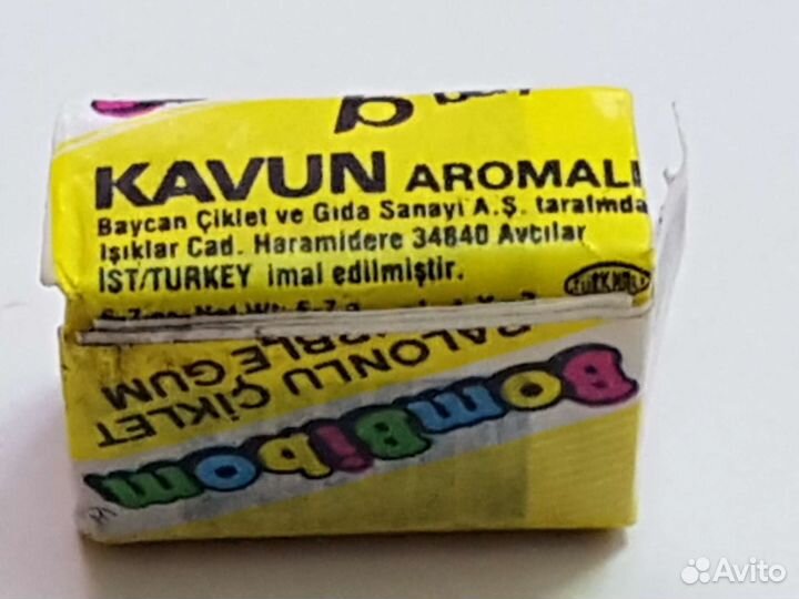 Bombibom жвачка оригинал