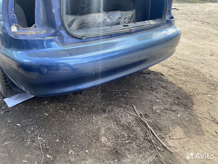 Бампер задний Chevrolet Lanos