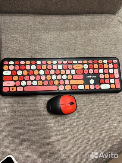 Беспроводная клавиатура и мышь smartbuy