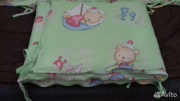 Бортики в кроватку