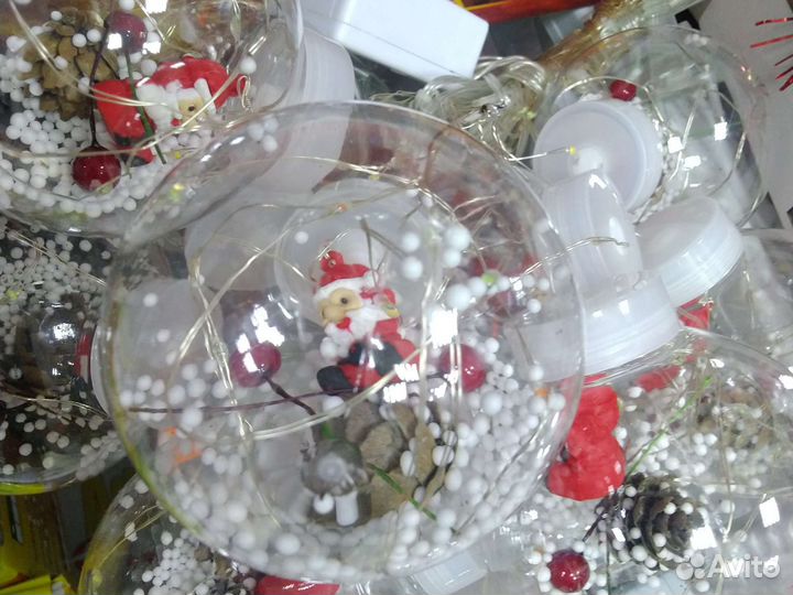 Гирлянда с игрушкой внутри