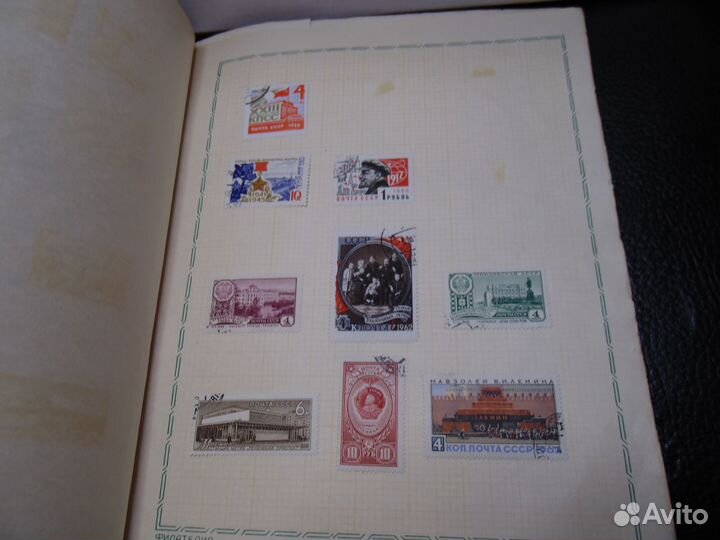 Альбом с марками. В.И.Ленин .22